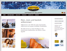 Tablet Screenshot of abrahams-gmbh.de